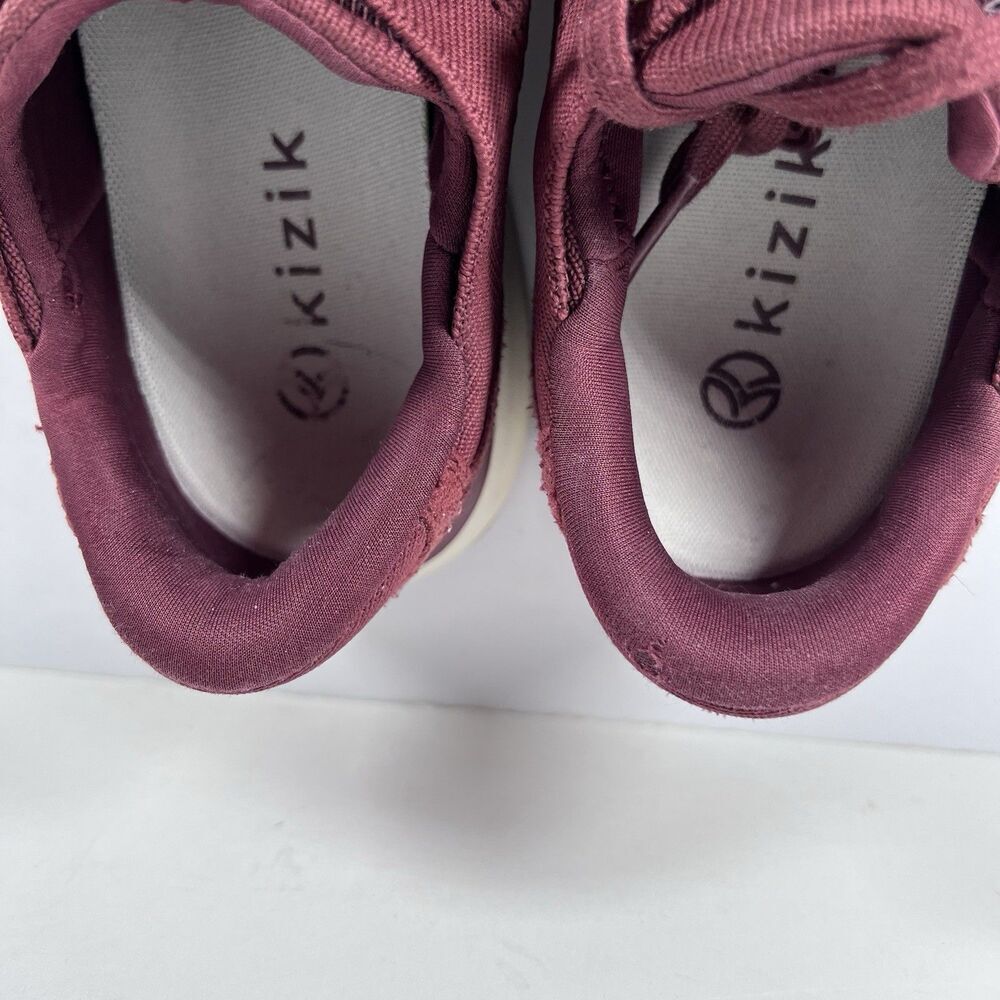 Kizik Lima Red Hands Free Lace Up Shoes Sneakers Women's Size 6.5 - Picture 9 of 9